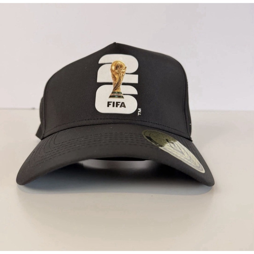 2026 FIFA World Cup Black Adjustable Hat Official Licensed Product NWT